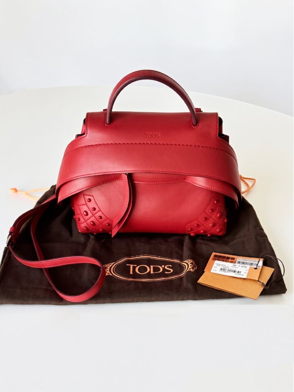 TOD’S Wave Micro Bag – Red